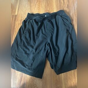 Men's Black Athletic Shorts